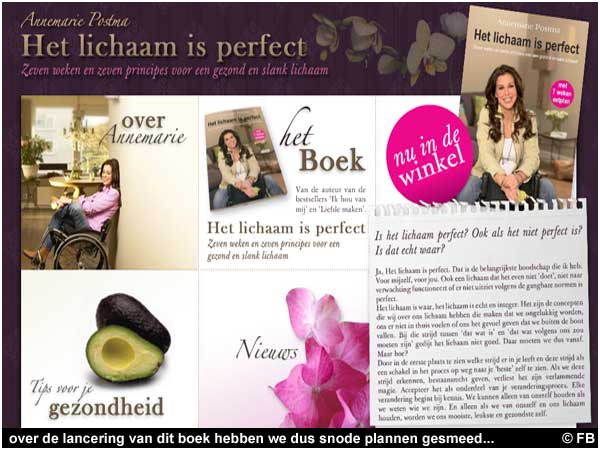 Annemarie Postma - Het lichaam is perfect