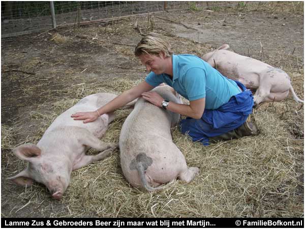 Lamme Zus & Gebroeders Beer zijn maar wat blij met Martijn...